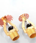 Fast Response Fire Sprinkler Head With 72 Degree Bulb Early Suppression Design And Quick Draw Dn25 Plug ready for commercial use.