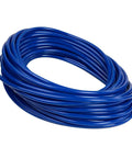 Badass 100 Foot Extension Cord With Glowing Lighted Ends Heavy Duty 10 Gauge Wire For Day Shift Crews And Weekend Warriors, blue coiled wire.
