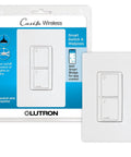 Smart Switch With Wall Plate For LED Lights And Fans, 5 Amp, Single Pole Or 3 Way, Neutral Required, Hub Required For Full Smart Home Control, White