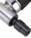 Close-up of Heavy Duty 90 Degree Pneumatic Right Angle Die Grinder Roaring At 12000 RPM showing durable metal and black components.