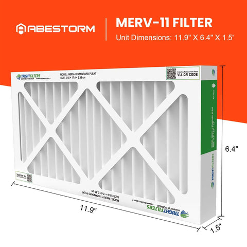3 Pack MERV 11 Replacement Filter For DecDust 780 And 780IG Dust Collector Pro Grade Filtration rectangular design