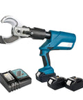 Battery Powered Hydraulic Cable Cutter For Up To 105mm Copper And Aluminum Cable Armored Cable With LED Light, tool and batteries