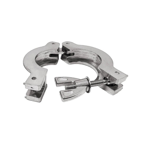 Two Pack KF25 Wing Nut Flange Quick Clamp Hinge ISO KF Size NW25 Stainless Steel 304 Vacuum Fittings Vacuum Hose Clamp