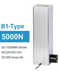 Heavy Duty Electric Linear Actuator With DC Twelve Volts And 1000 mm Stroke Delivers Buttery Smooth Lifting Motion with built-in limit switches.