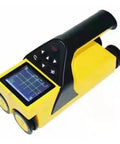 Heavy Duty Stud Finder Wall Scanner Delivers Boss Level Accuracy Pipe And Cable Detector Plus Concrete Thickness Measurer displaying LCD screen.