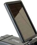 Rugged Weatherproof Twelve Volt Solar Power Bank For Trail Cameras Extended Runtime Wildlife Game Monitoring Supply Built Tougher Than Nails For Wet Trails And Swamps Always Keeps Your Optics Fully Juiced Off The Grid solar panel with protective casing for outdoor use