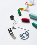 Pro Grade Sewing Machine Replacement Screw Kit With Spring Set For Industrial Flat Machines, featuring screws, springs, and sewing essentials.