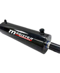 Heavy Duty Workhorse Double Acting Hydraulic Cylinder For Dump Trailers 5 Inch Bore 15.75 Inch Stroke 3500 Psi displayed on a white background.