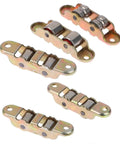 Boss Level Heavy Duty Stainless Steel Sliding Door Wheels Double Groove Roller Pulley Bottom Track Hardware set of pulleys