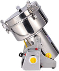Electric Grain Grinder For Herbs And Spices Swing Type Commercial Powder Mill High Speed Superfine Milling Machine side view