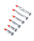 Heavy Duty Self Drilling Drywall Anchors Kit 30Pc Molly Bolt Wall Screws for plasterboard and hollow walls, five sizes display