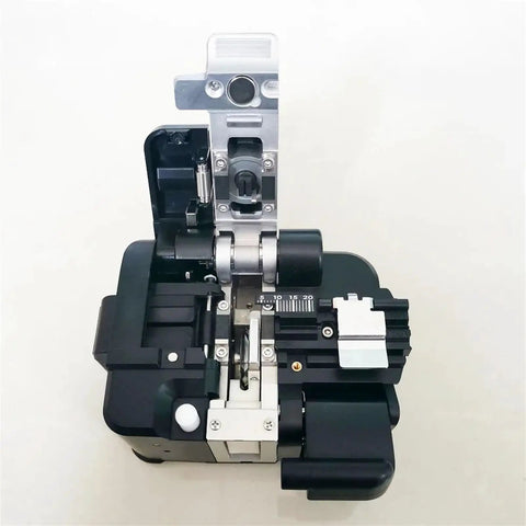 Battle Tested Pro Grade Optical Fiber Cleaver Precision Cutting Rig For Fusion Splicers And Telecom Fixes With Steel Frame.