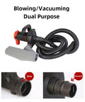 Tough Industrial Workhorse Dust Collector Blower With Six Speed Blowing And Suction 1200W Copper Motor Shop Vacuum, dual purpose design.