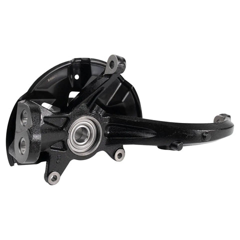 Front Four Piece Drivetrain Refresh Kit Delivering Heavy Duty Wheel Bearing Hub Assembly, black steel design for Mercury Milan V6.