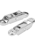 Heavy Duty Sliding Door And Window Track Roller With Silent Glide Replacement Pulley featuring double wheel build, close-up detail.
