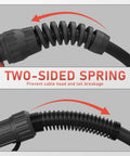 Two-sided spring mechanism on 10 Ft Flexible Neck MIG Welding Gun Torch Replacement For M10 M15 And Millermatic Series 150A
