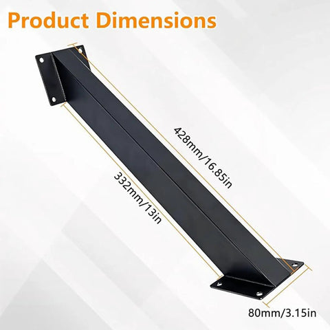 Inside Mount 45 Degree Angle Bracket Kit For Pergolas And Pavilions Beefy Heavy Duty Roof Riser Corner Brackets Carbon Steel Pre Drilled Holes And Screws Included Perfect For Pergola Extensions Deck Terraces And Outdoor Cabins 8 Pieces
