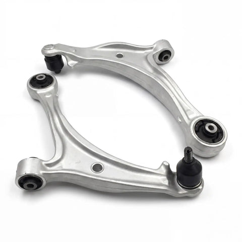 2x Front Lower Control Arms and Sway Bar Links Suspension Kit Fits Honda Odyssey 2005-2010 solid aluminum parts with rubber bushings