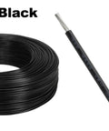14 Awg Tinned Copper Electronic Wire 20 Meter Led Extension Cable Heat And Oil Resistant XLPE Insulated Cord on spool.
