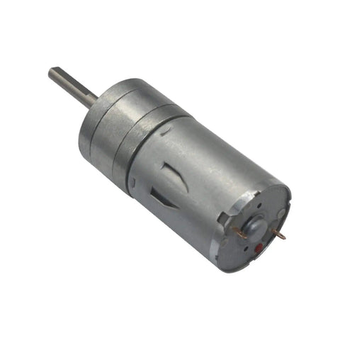Mini Dc Geared Motor With High Torque Output And Pure Copper Winding 4Mm Shaft 35 Rpm 6V 12V 24V Compatible side view showing pure copper windings.