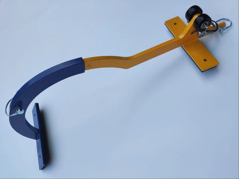 Heavy-Duty Roof Safety Anchor For First Man Up And Last Man Down, 5,000-Lb Capacity On Steep-Slope Roofs showing installation view