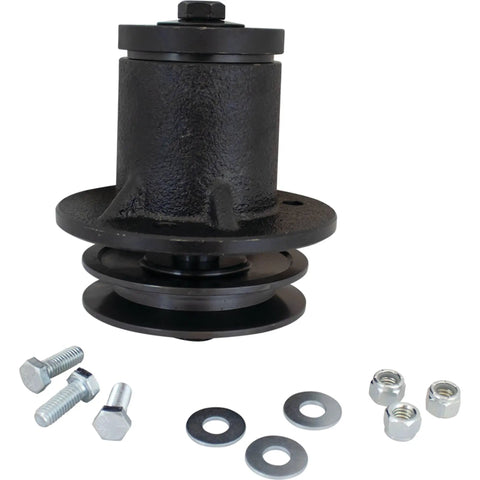 Heavy Duty Complete Spindle Assembly For King Kutter FM RFM 72 Finish And Grooming Mowers Straight Swap 502303 fits 48-72 inch cuts with hardware