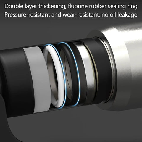 Beast Of A Battery Powered Cable Cutter With 120KN Cut Force And LED Display closeup of sealing ring and components