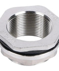 Bulkhead Pipe Fitting Connector One Quarter To Two Inch Female BSPT Stainless Steel 316L 304 Water Tank Hole Drainer Coupler Heavy Duty