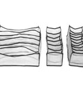 Three Pack Dope Underwear And Sock Storage Bins Made From Heavy Duty Nylon Grid Panels Delivers A Hella Neat Dresser Drawer And Closet Game Changer Setup, featuring three durable organizers.