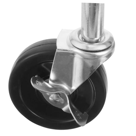 Tough As Nails Heavy Duty Gate Wheel Featuring Smooth Spring Loaded Caster Supports Up To 75 Kilos For Wooden Gates and Sliding Tracks detail of caster wheel
