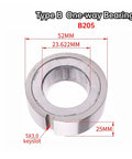 Shop Tested Workhorse B205 Cam Clutch Needle Roller One Way Bearing With Keyway, 52mm steel bearing with keyslot.