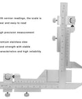 Heavy Duty Stainless Steel Vernier Caliper Built To Crush Tough Precision Jobs Measures Gear Tooth Thickness Exactly dual slide scales, clear readings, premium finish.