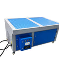 Rugged Metalworking Down Draft Table Dust Collector Vacuum featuring heavy duty multi stage filtering, 1500x1000x750mm size.