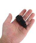 Two Pack Air Compressor Oil Plug Connector Set For Threaded Pipe Fittings Breather Vent Nozzle Kit Pump Parts And Vibration Reduction For Quick Tire Inflation And Inflatable Gear, black threaded connector in hand
