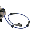 Front Wheel Bearing Hub Assembly Replacement Featuring Built Tough Steel Construction And Precision Crafted Rollers, connector and wiring detail.
