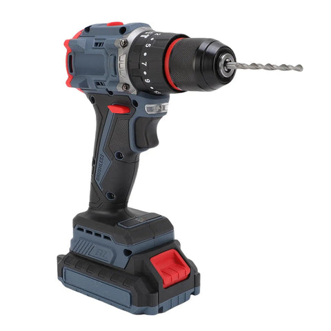 Hardcore Brushless Cordless Drill Kit Brings The Heat And Cranks 1500 RPM With 45Nm Torque, side view showcasing the design and features.