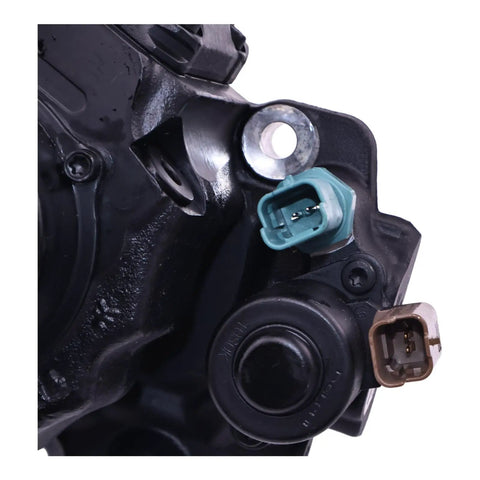 Top Tier Fuel Injection Pump Straight Drop In Swap For Jcb Scout T4 close-up showing electrical connections and heavy-duty construction.