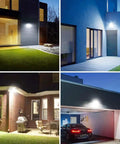 60W LED Flood Light 6000LM Super Bright Outdoor Security Work Light Daylight White illuminating home exteriors