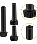 Nine Piece Plastic Lamp Switch Knob Rotary Handle Replacement Set For Easy Home Makeover And Fixing Broken Lights With No Special Tools Needed, black plastic