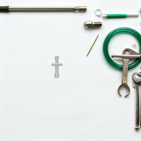 Top Tier Mini RC Wrench Equipped With M2 M2.5 M3 Cross Socket Configurations For Quick Fixes And Absolute No Sweat Scale Model Assembly That Really Hits Different on a workbench.