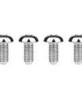 Premium M4 Titanium Hex Head Bolts Grade 5 Silver 4 Pack Heavy Duty Anti Corrosion Fasteners for automotive builds