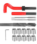 Beefy M14x1.25 Thread Repair Kit 15 Piece Stainless Steel Workhorse with visible tools and threaded inserts