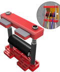 Compact Threading Aid For Cable Pulling In Tight Spaces With High Strength Spring Non Slip Base And Smooth Recoil For Stable Safe Wire Management For No Hassle Quick Install, metal and plastic, 94x30x80 mm