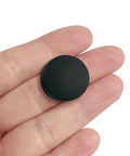 Close-up of a replacement doorbell button in hand, part of the 4 Pack Doorbell Button Replacement For Pro And Peephole Cameras.