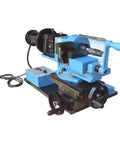 Rock Solid Electric Tube Pipe Notcher One Horsepower Plug And Play Rig Running Steady 280 RPM with integrated end mill.