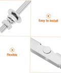 Beefy Heavy Duty Metal Toggle Bolt And Drywall Anchor Kit M8x72x100mm for hollow wall mounting, showing close-up of bolt and wing nut