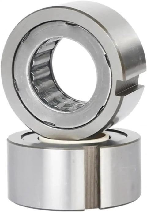 B213 One Way Cam Clutch Needle Roller Bearing Tough As Nails Heavy Duty Build 70 Mm Shaft visible with inner rollers and metal frame.
