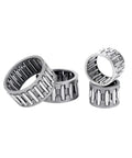 Precision Needle Roller Bearings K Type Pre Lubricated showcasing durable metal construction for smooth rotation and reduced friction.