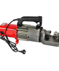 Beefy Portable Hydraulic Steel Bar Cutting Machine 220V 50Hz, Compact Rebar Cutter With Toolbox, Cuts 4 To 28mm Steel Bars