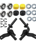 Replacement Steering Spindle Kit Compatible With John Deere Lawn Tractors La100 La110 La120 La130 La140 La150 La160 La175 D100 D110 D120 D130 D140 D150 D160 D170 S240 includes bearings and caps.